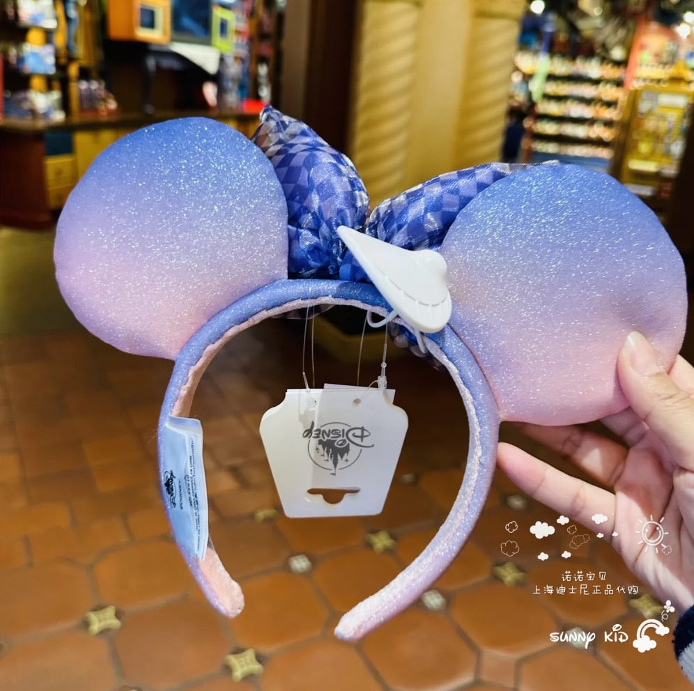 Disney authentic 2024 Spring purple minnie mouse ear headband disneyland