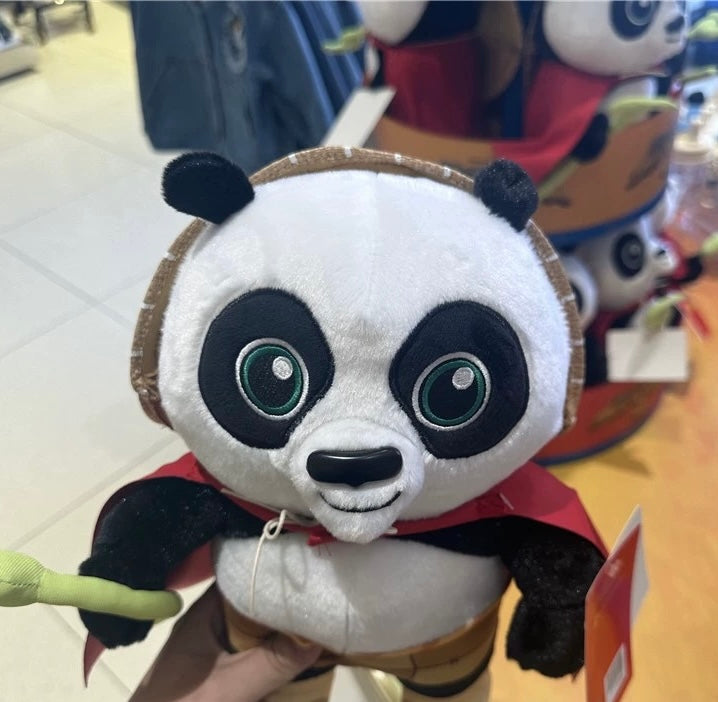 Beijing Universal Studios Kung Fu Panda 4 po  Plush With Hat And cloak