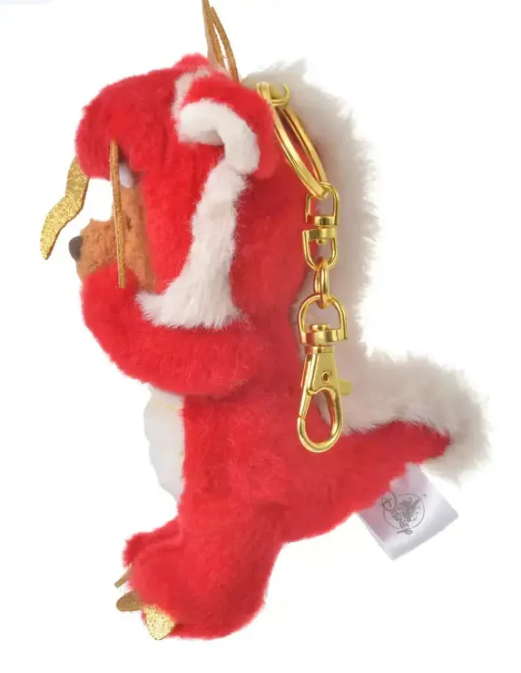 Disney Store authentic New Year 2024 Dragon Winnie the Pooh Small Plush Keychain