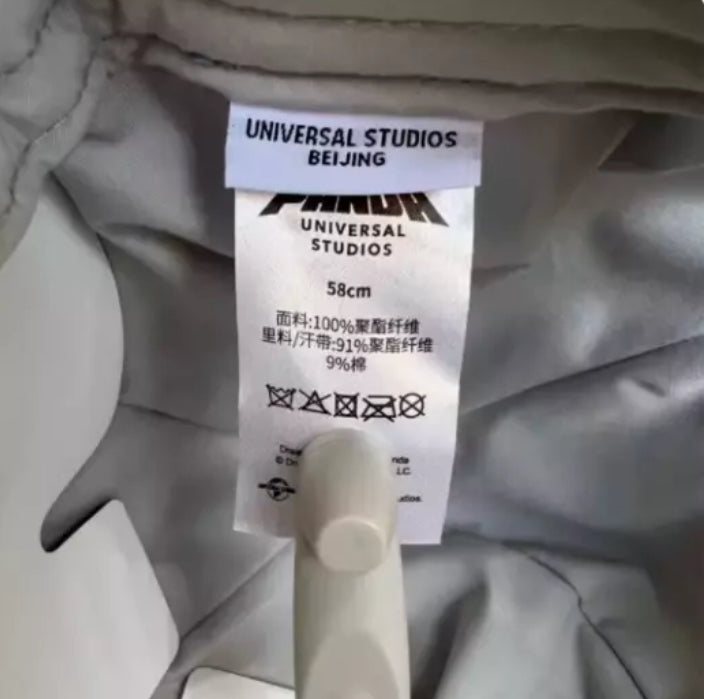 Authentic Beijing Universal Studios Kung Fu Panda 4 Fox Zhen Plush Cap Hat