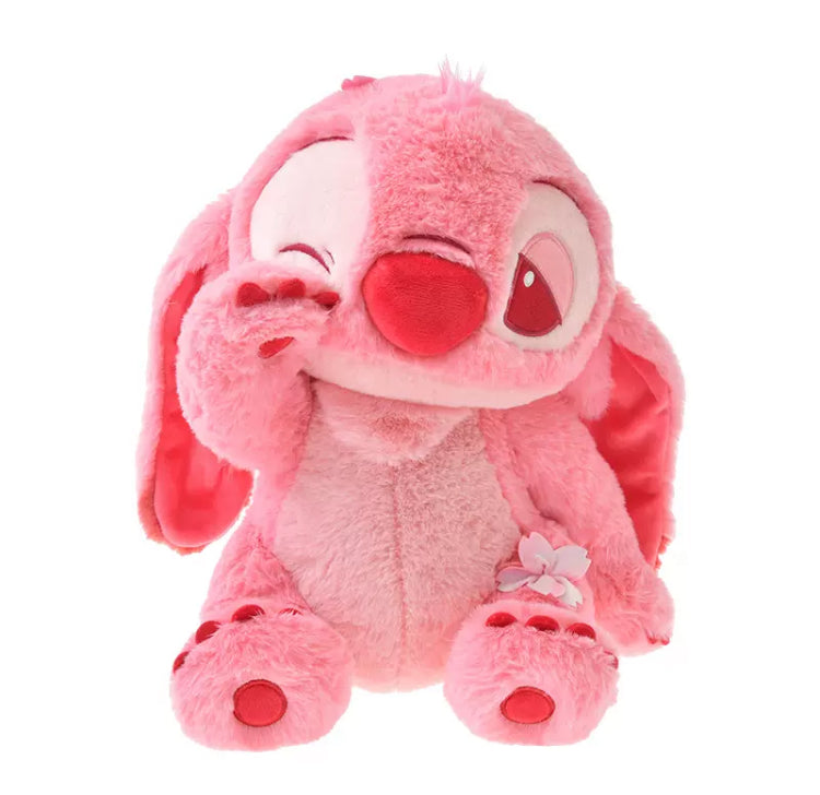 Disney Store Plush SAKURA pink 2024 stitch Plush Medium