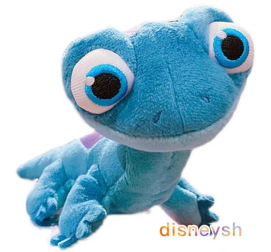 Authentic Disney Bruni Frozen 2 II Salamander shoulder Magnet Mini Plush toy