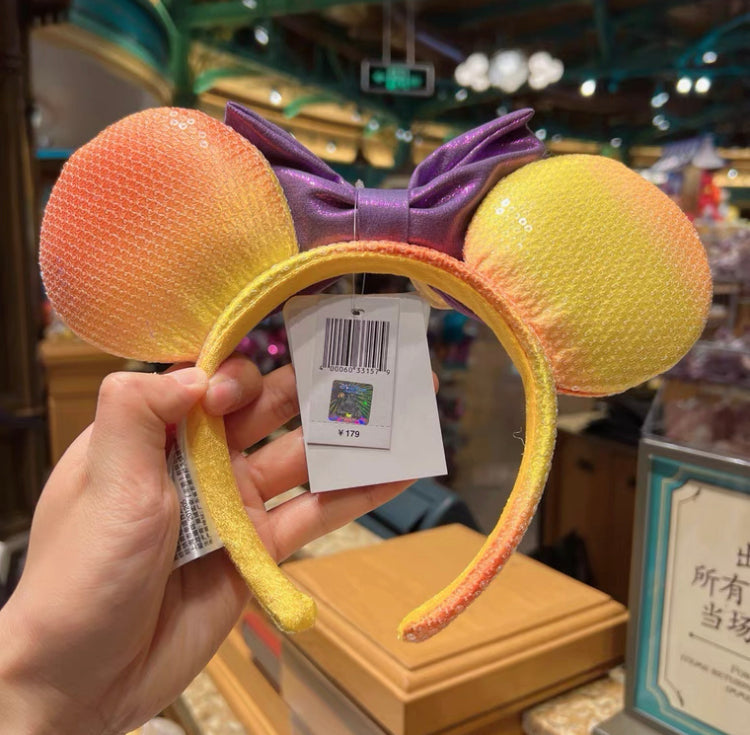 Disney park light up Halloween headband Minnie Mouse Ear