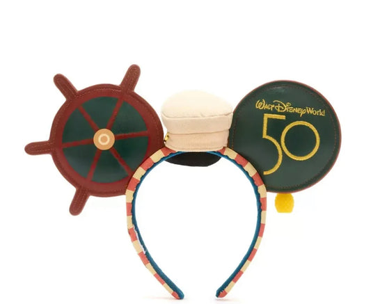 Disney Mickey Mouse Main Attraction Jungle Cruise Ears Headband 11/12