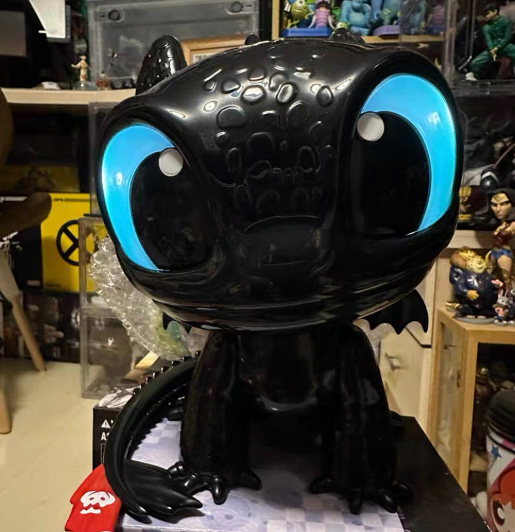 Universa Studios How to Train Your Dragon Toothless Light Up Popcorn Bucket Container