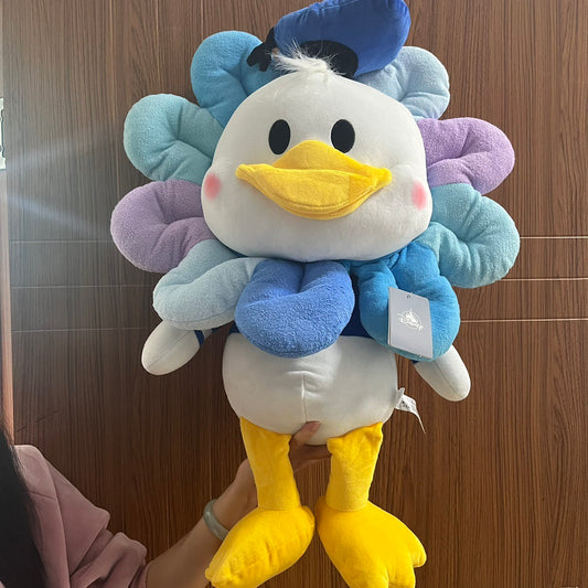 Shanghai Disney sunflower Donald Duck plush toy 24”