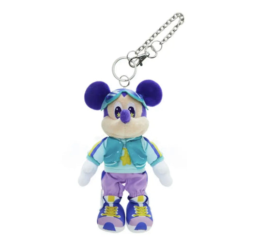Disney authentic 2023 Spring mickey mouse small plush keychain disneyland 6inch