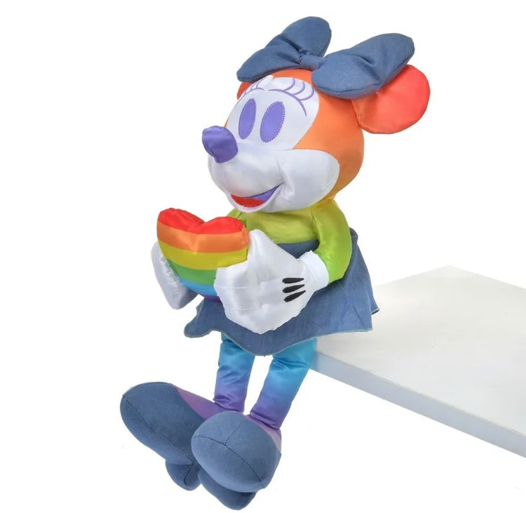 Minnie Mouse Plush Toy Walt Disney Company Pride Collection Disney Store Japan