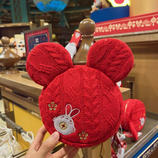 Disney authentic disneyland 2023 new year mickey mouse crossbody shoulder bag