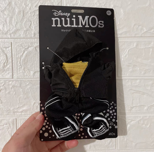 Disney Store black nuiMOs  clothing for small plush toy costume outfits