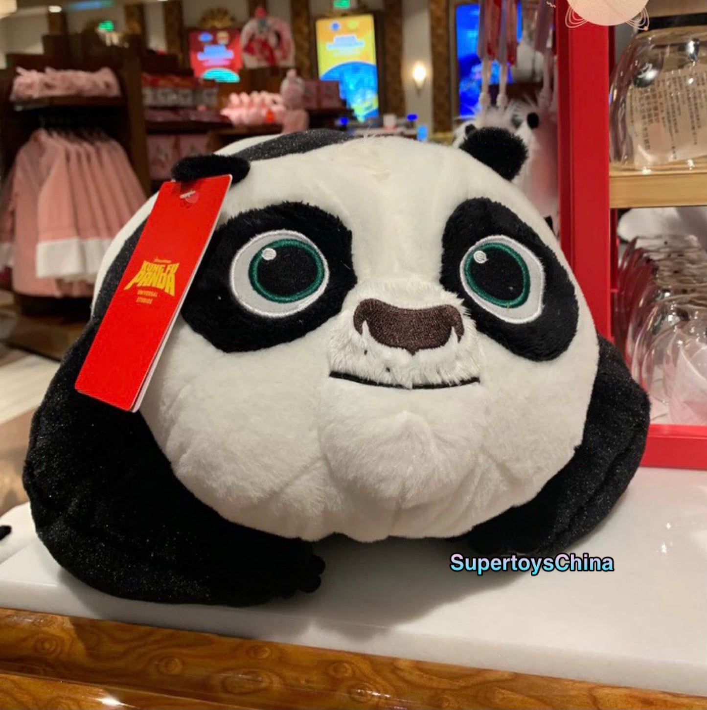 Beijing Universal Studios Movie Kung Fu Baby Panda Po Plush Stuffed Toy Pillow