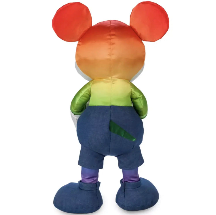 Disney Pride Collection Mickey with Heart Medium Plush New with Tag