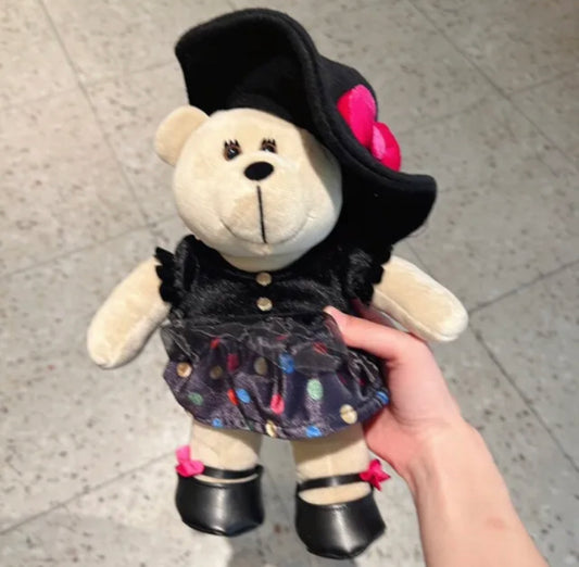 New 2023 China Starbucks X Katespade Couple Bear Shop Manager Plush Doll Gift Box Girl