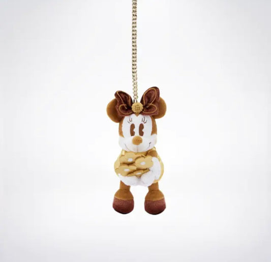 Disney authentic 2023 Minnie Mouse cookie valentine's plush small keychain 7inch