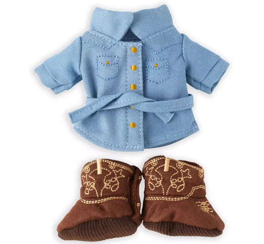 Disney nuiMOs Outfit costume Dress and Cowboy Boots Set Shanghai disneyland