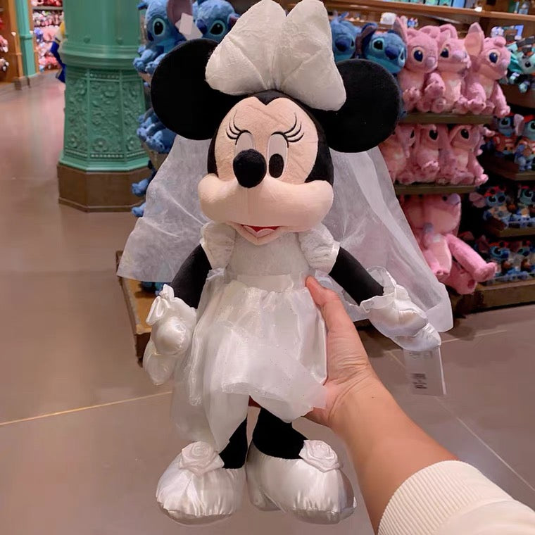 Mickey and cheap minnie wedding plush