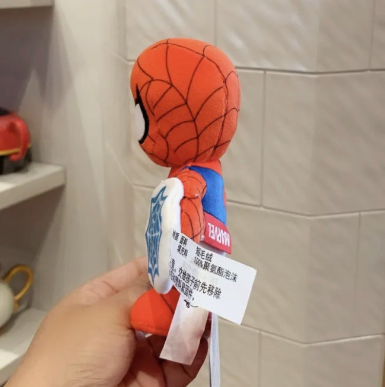 Authentic nuiMOs Plush Toy Marvel Spider Man Figure Shanghai Disney Store Doll
