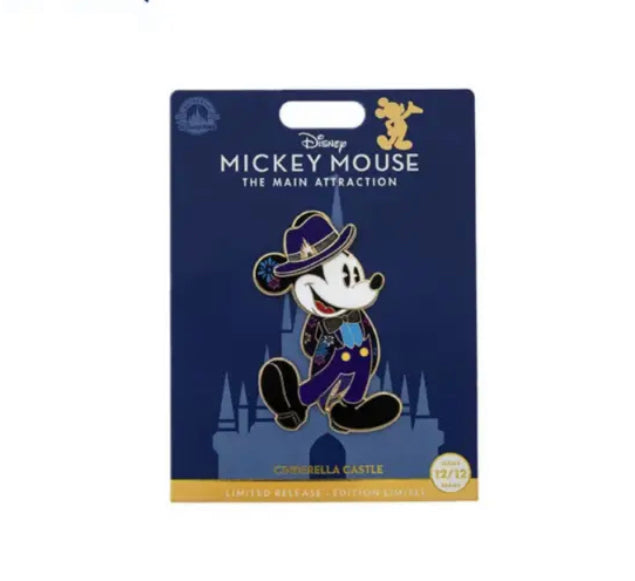 Disney store Pin mickey mouse the main attraction Fireworks December 12/12