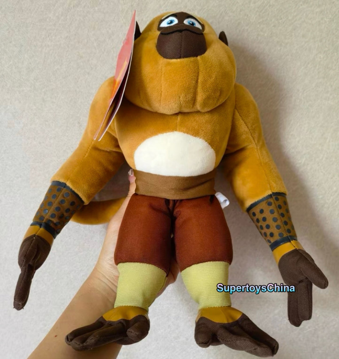 Universal Studios Movie Kung Fu Panda Master Monkey Plush Stuffed Toy Medium