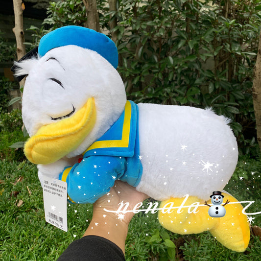 Authentic with tag Disney Store Sleepy Donald Duck Sleeping cute plush Pillow
