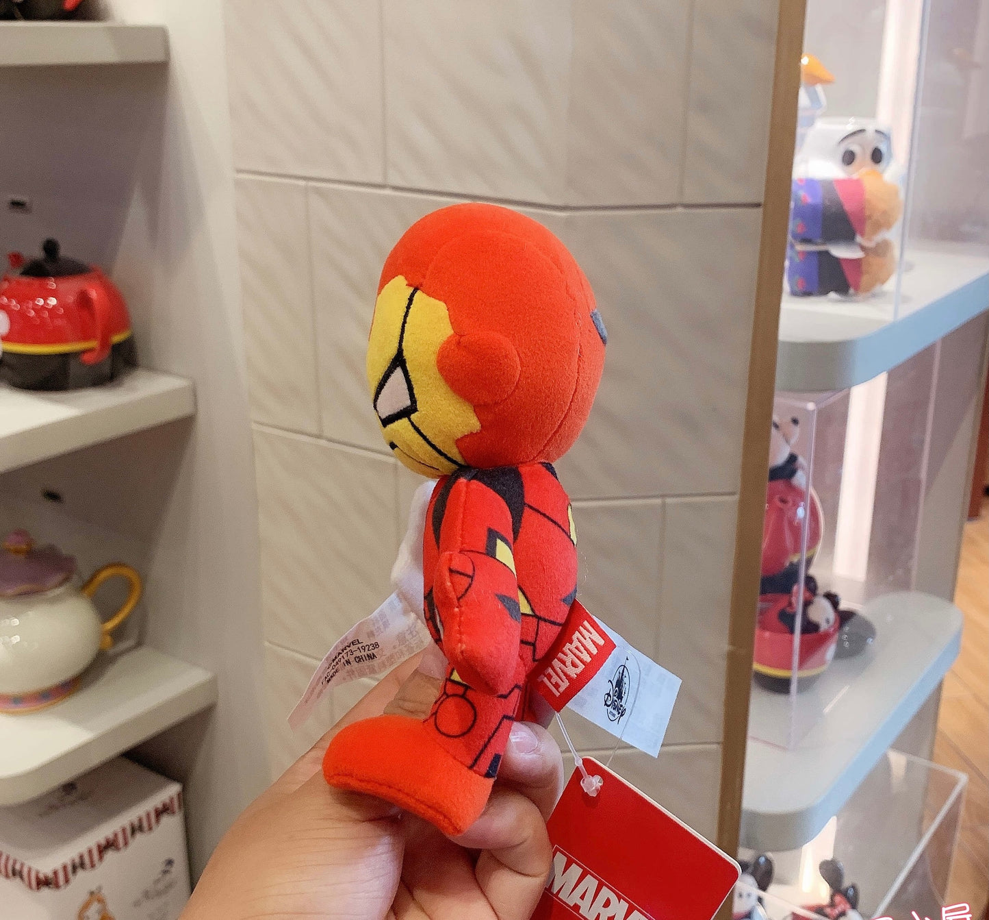 Authentic nuiMOs Plush Toy Marvel Ironman Figure Shanghai Disney Store Doll