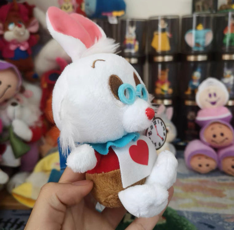 Disney Parks NuiMOs Alice in Wonderland White Rabbit Plush Doll Poseable Toy