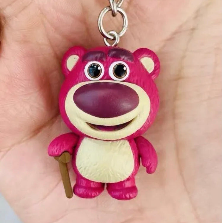 Hot Toys Cosbaby keychain - Toy Story 4 LOTSO Strawberry Bear New