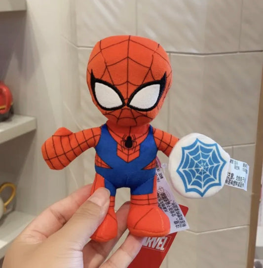 Authentic nuiMOs Plush Toy Marvel Spider Man Figure Shanghai Disney Store Doll