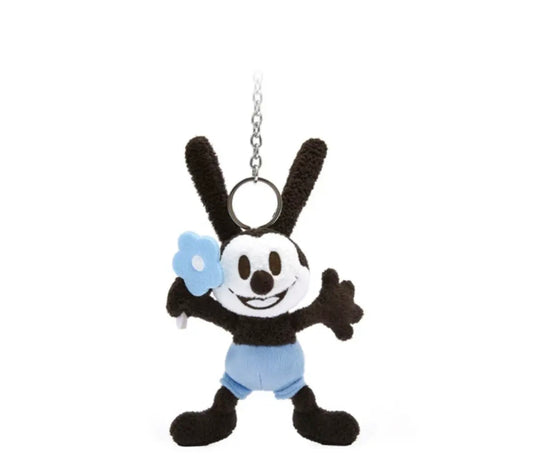 Disney 100 authentic 2023 Oswald lucky rabbit Small Plush keychain 7inch