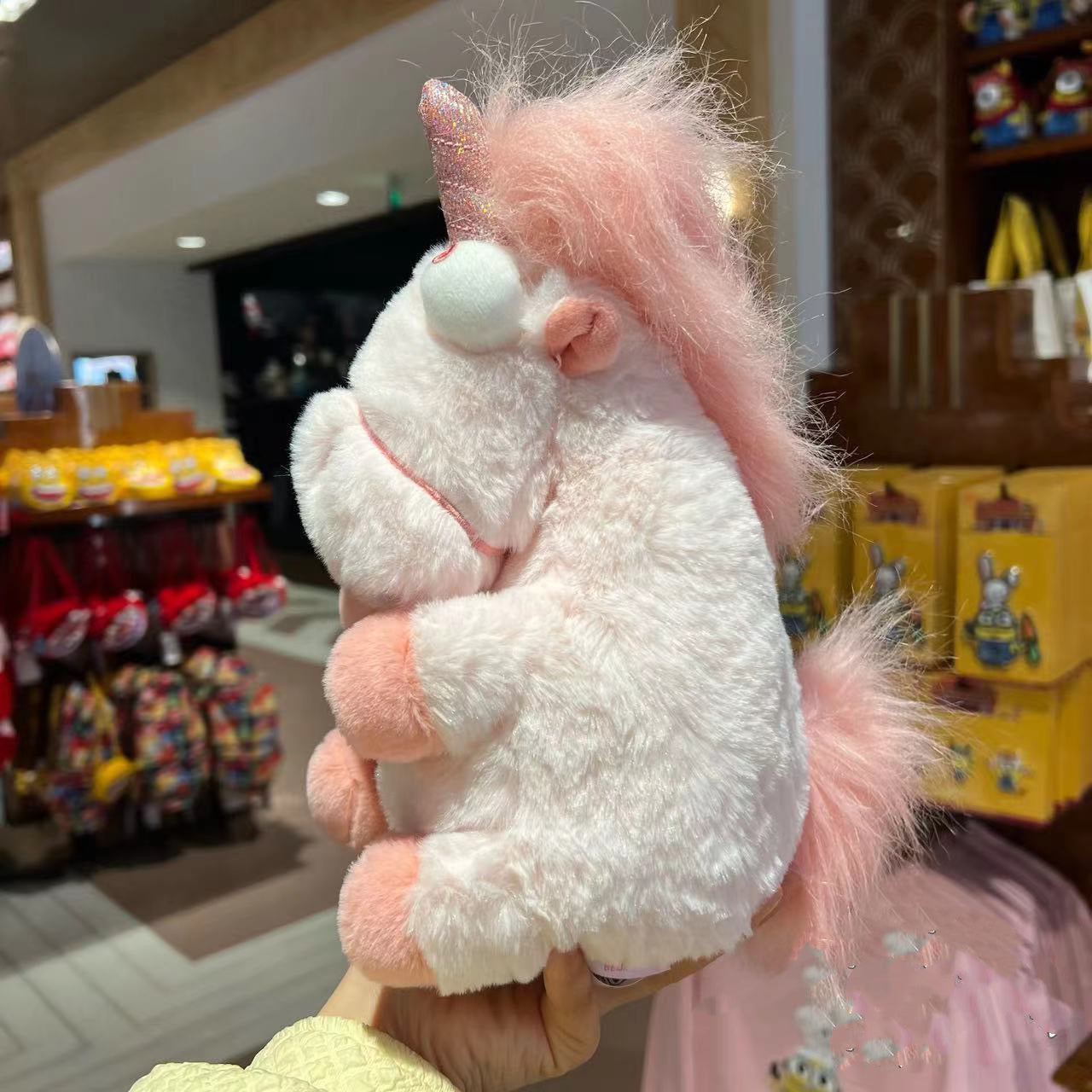 Universal Studios 2023 Beijing exclusive Despicable ME Sakura Pink Unicorn Plush