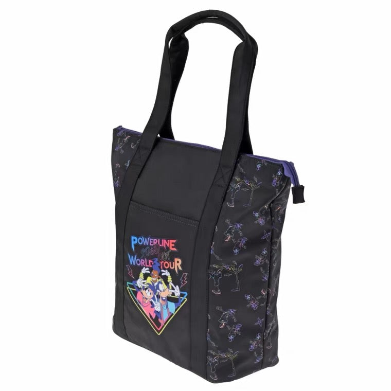 Authentic Disney Store Pluto Travel Tote Bag Carry-On Black Big Handbag shoulder bag