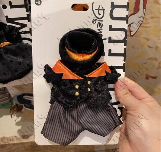 Disney nuiMOs Mickey Outfit Halloween Black & Orange Suit with hat Cap Pants