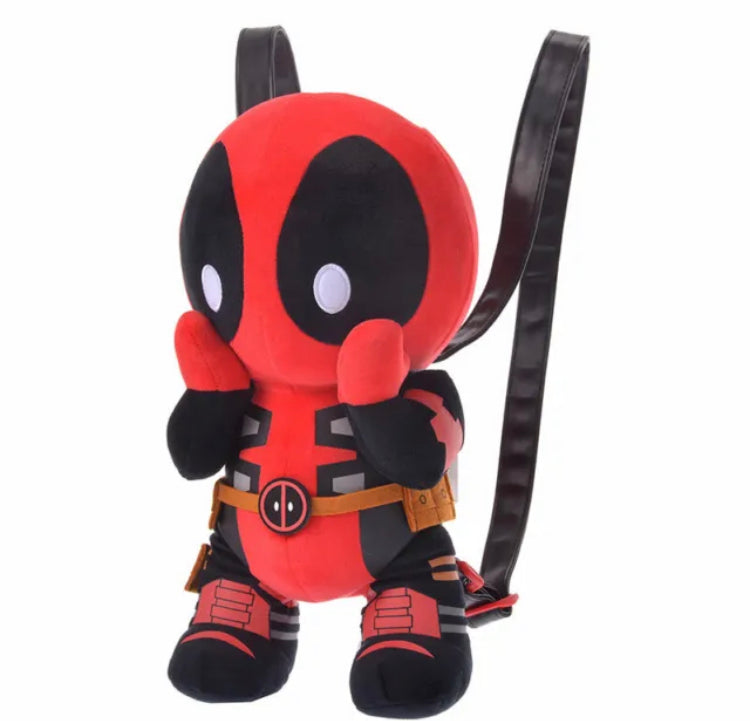 Japan Tokyo Disney Marvel Deadpool Rucksack Backpack Plush cute Heroes
