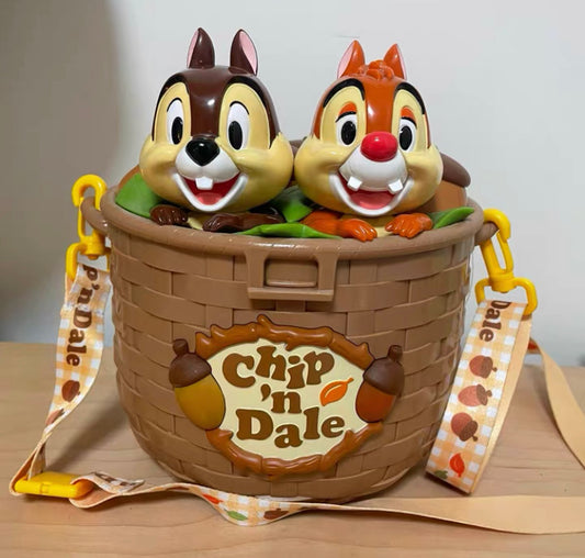 TDL Chip n Dale Popcorn Container Bucket Tokyo Disney Resort Limited Japan