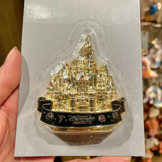 Shanghai Disney golden castle magnet refrigerator 3D Disneyland
