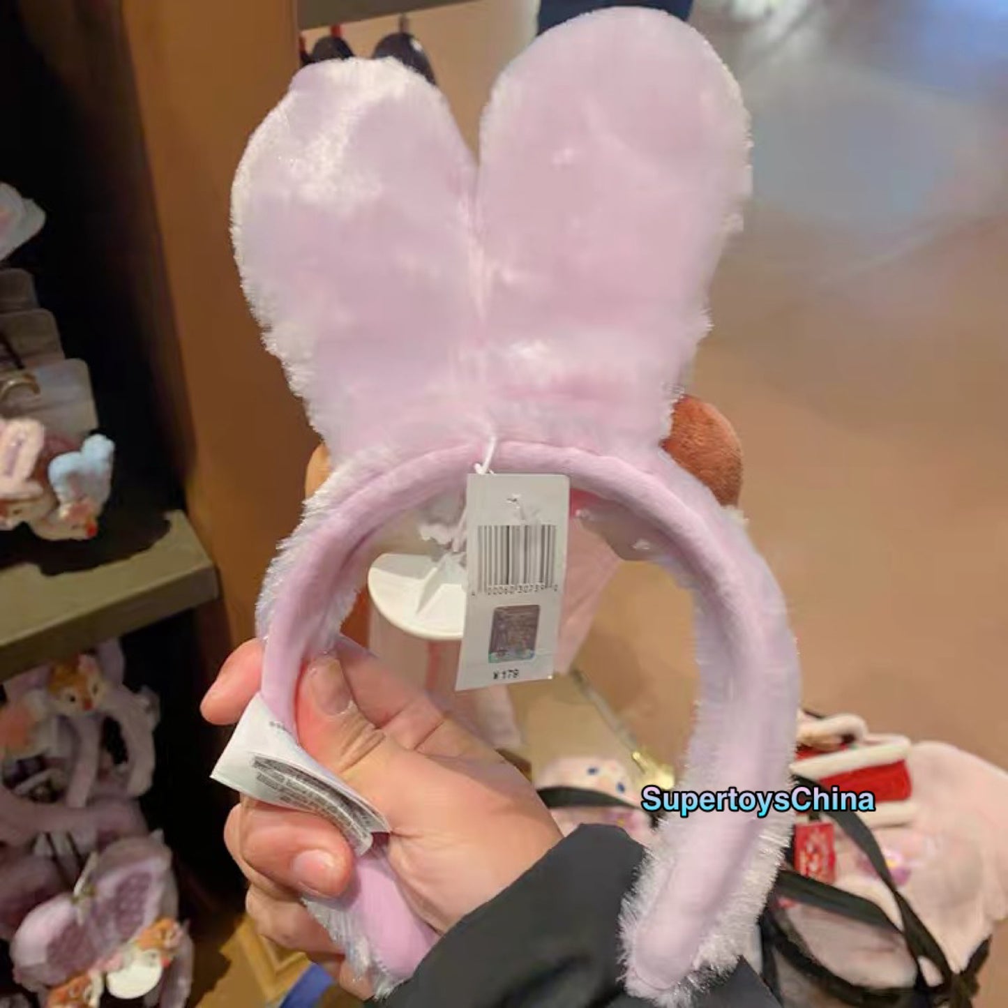 Disney authentic 2023 Chip Dale Easter Rabbit Sakura ear Headband exclusive