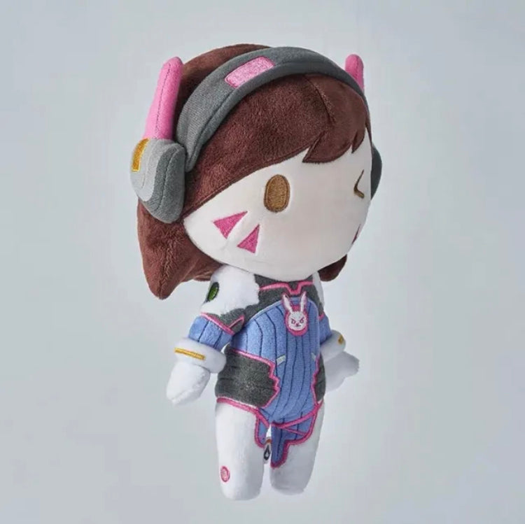 Authentic Blizzard Overwatch D.Va Cute Ver. Plush Doll Toy 9”