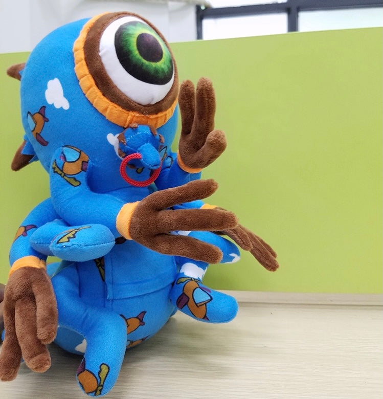 DIY Blizzard Heroes Of The Storm Pajamathur  Abathur plush toy stuffed