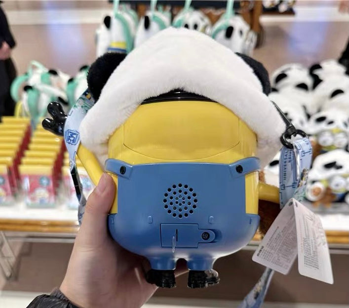 Universal Studios Beijing Minion talking Popcorn Bucket Container Kungfu Panda exclusive