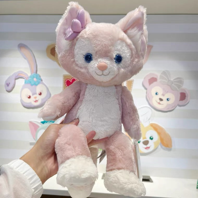 Authentic Shanghai Disney Disneyland pink fox Linabell plush 13” stuffed toy