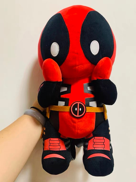 Japan Tokyo Disney Marvel Deadpool Rucksack Backpack Plush cute Heroes