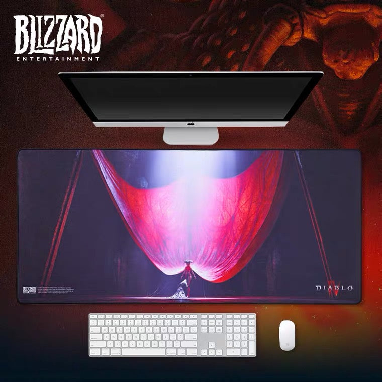 Diablo 4 Lilith Mouse Pad Large XL Desk Keyboard Mat Blizzard