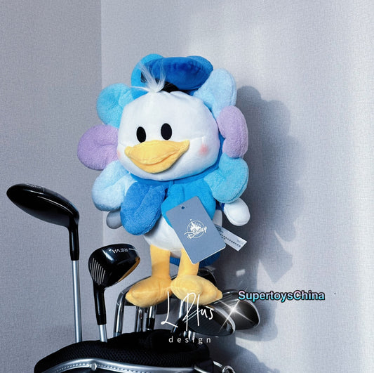 Authentic Disney Donald Duck plush wood golf driver headcover