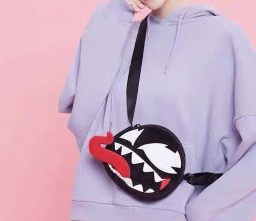 Authentic Disney Shanghai marvel Venom cute plush purse shoulder crossbody Bag