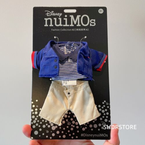 Disney authentic disneyland nuiMOs Outfit costume Blue jacket shirt pants set