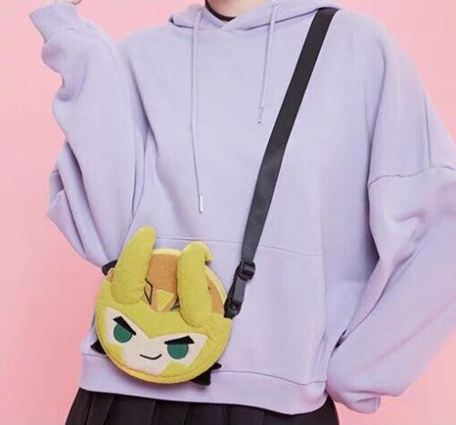 Authentic Disney Shanghai marvel Loki cute plush purse shoulder crossbody Bag