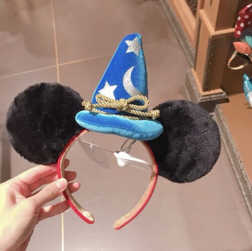Authentic Disney shanghai Sorcerer Mickey Mouse ear hat headband